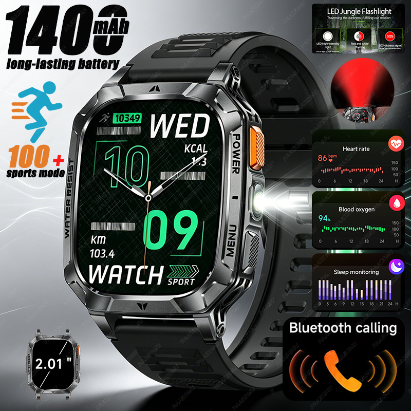 Korean Men Lifestyle - 2026 New sporty style 1400mAh large