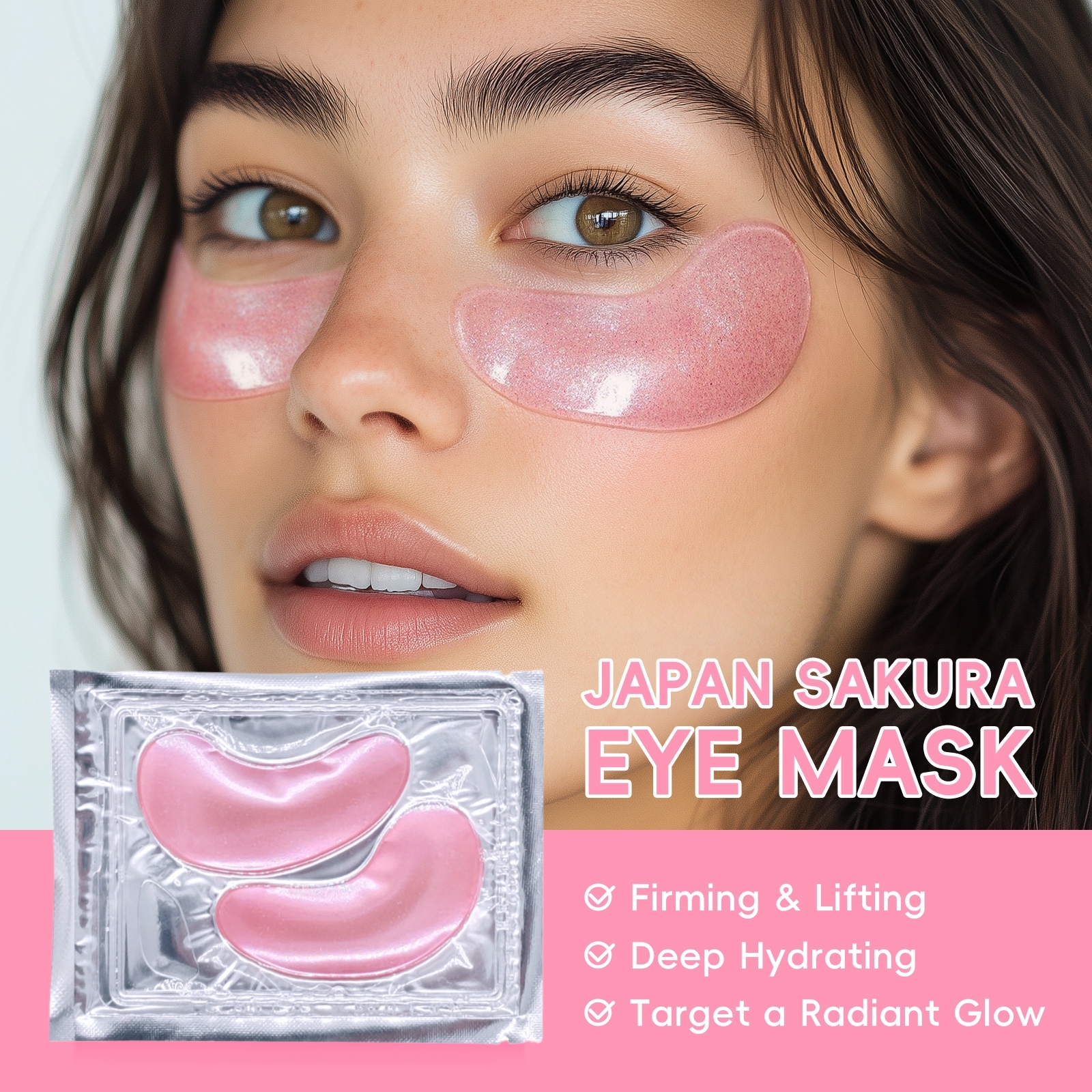 Sheet Mask Collagen - Collagen Water Soluble Eye Mask Remove