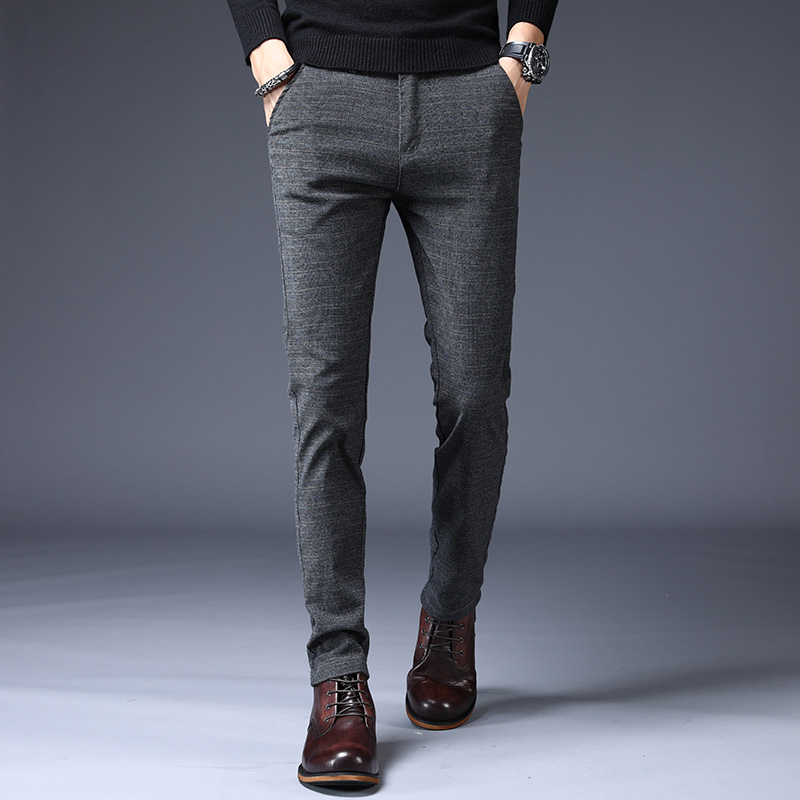 Spring Elastic Men's Casual Pa - огляд і ціна Korean Men Lifestyle