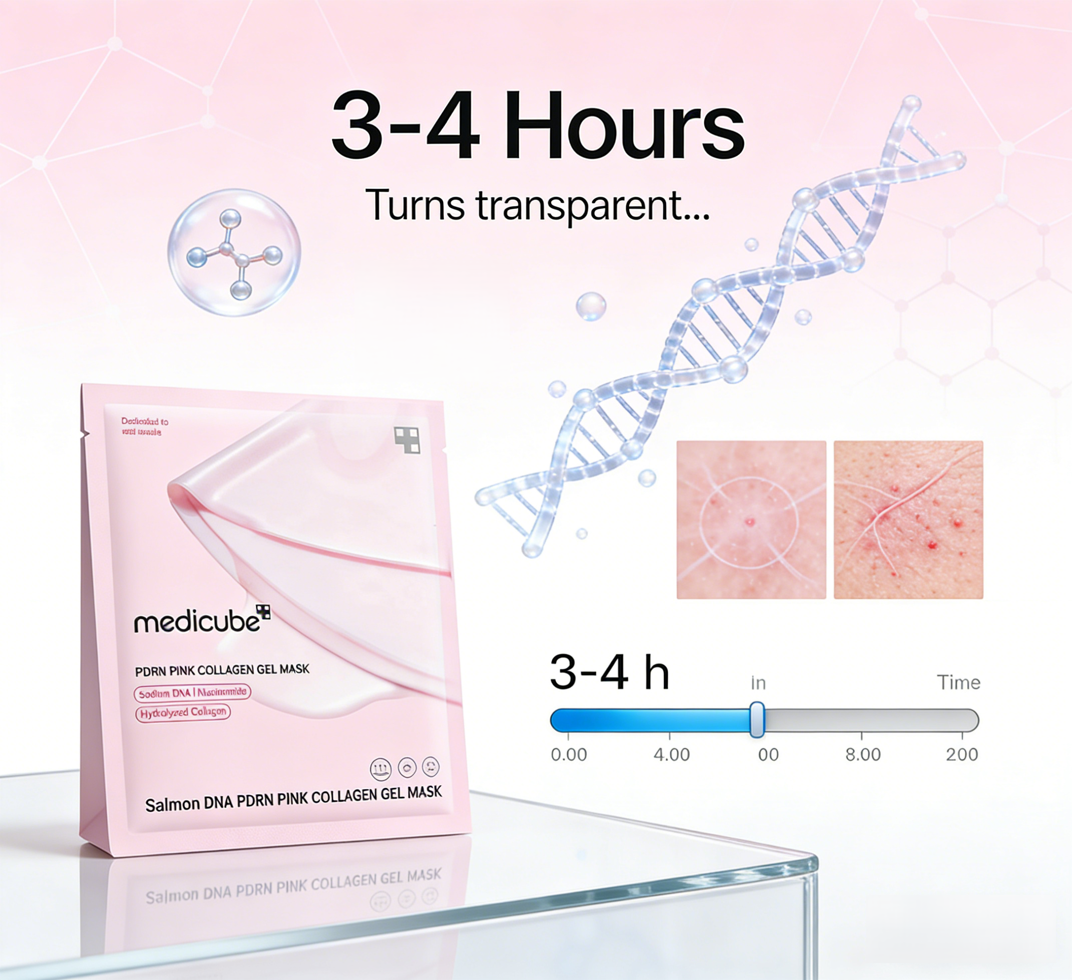 Medicube PDRN Pink Collagen Je - огляд і ціна Sheet Mask Collagen