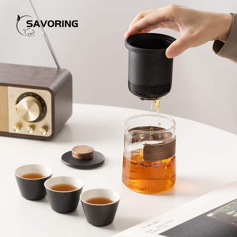 Simple Chinese Ceramic Tea Set - огляд і ціна Korean Tea Set