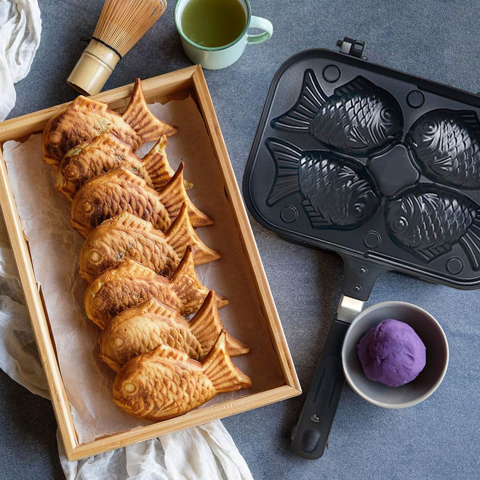 Taiyaki Cooking Bakeware Taiya - огляд і ціна Tteokbokki Rice Cake