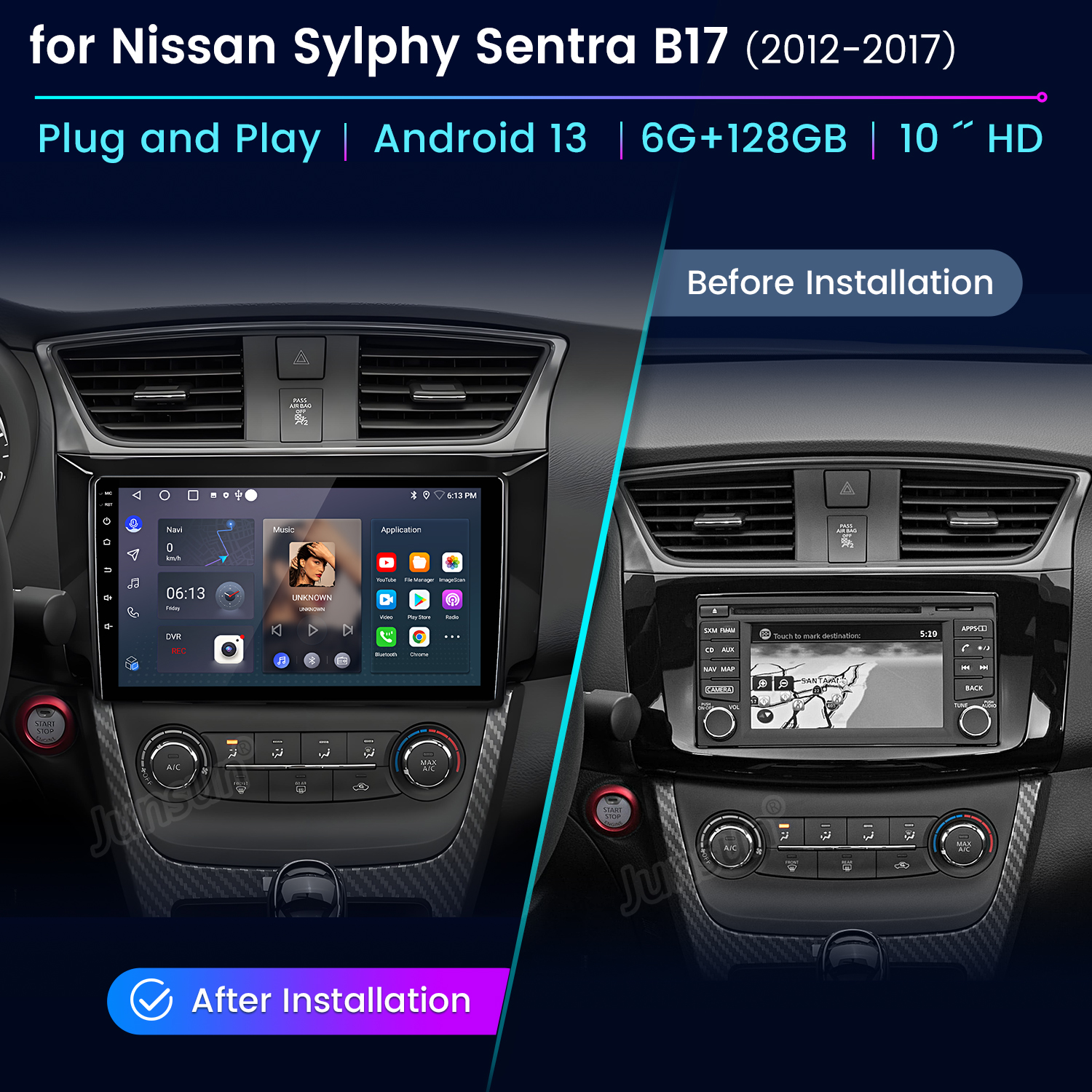Junsun AI Voice Car Stereo Rad - огляд і ціна Korean Lifestyle Video