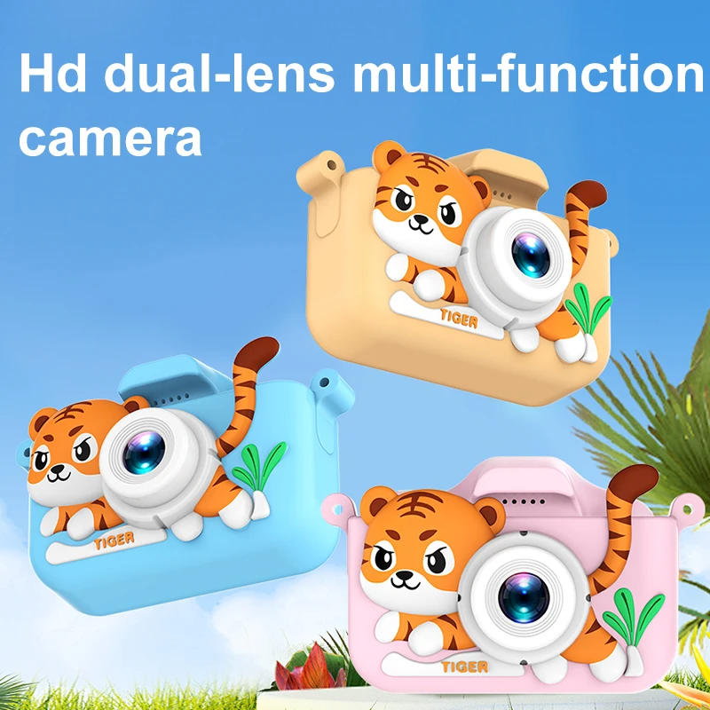 Kids Mini Camera Cartoon Tiger - огляд і ціна Korean Lifestyle Video