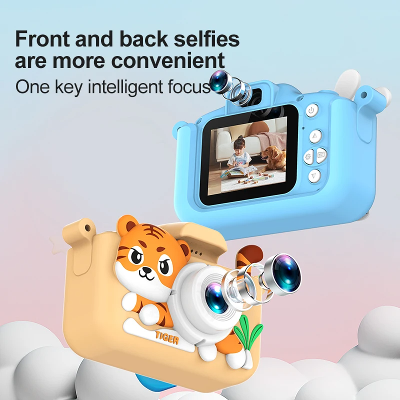 Kids Mini Camera Cartoon Tiger - огляд і ціна Korean Lifestyle Video
