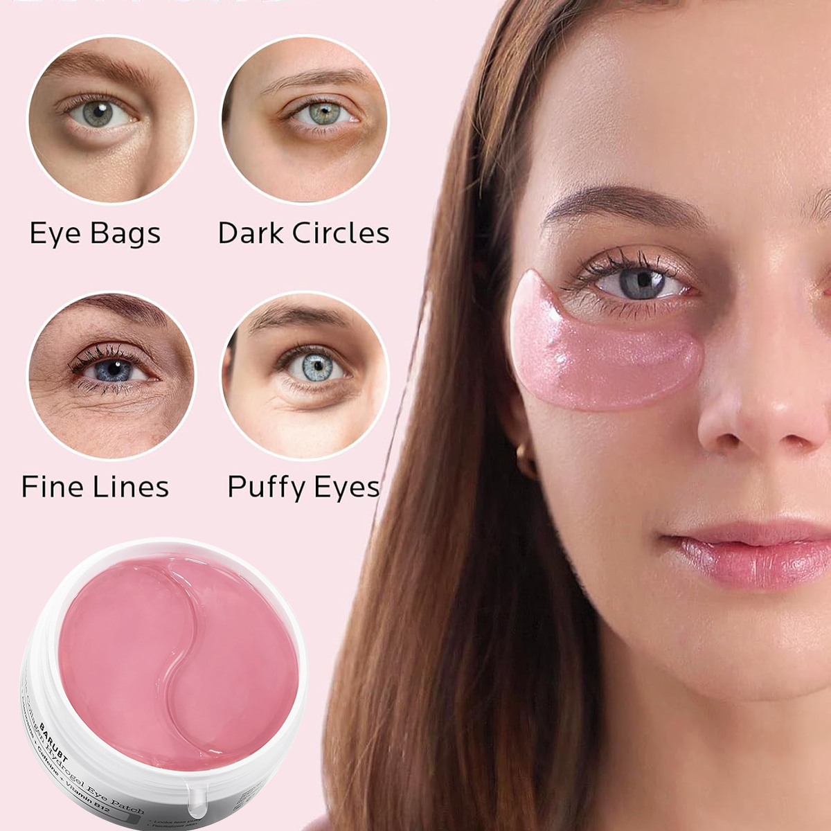 BARUBT Collagen Hydrogel Firms - огляд і ціна Sheet Mask Collagen
