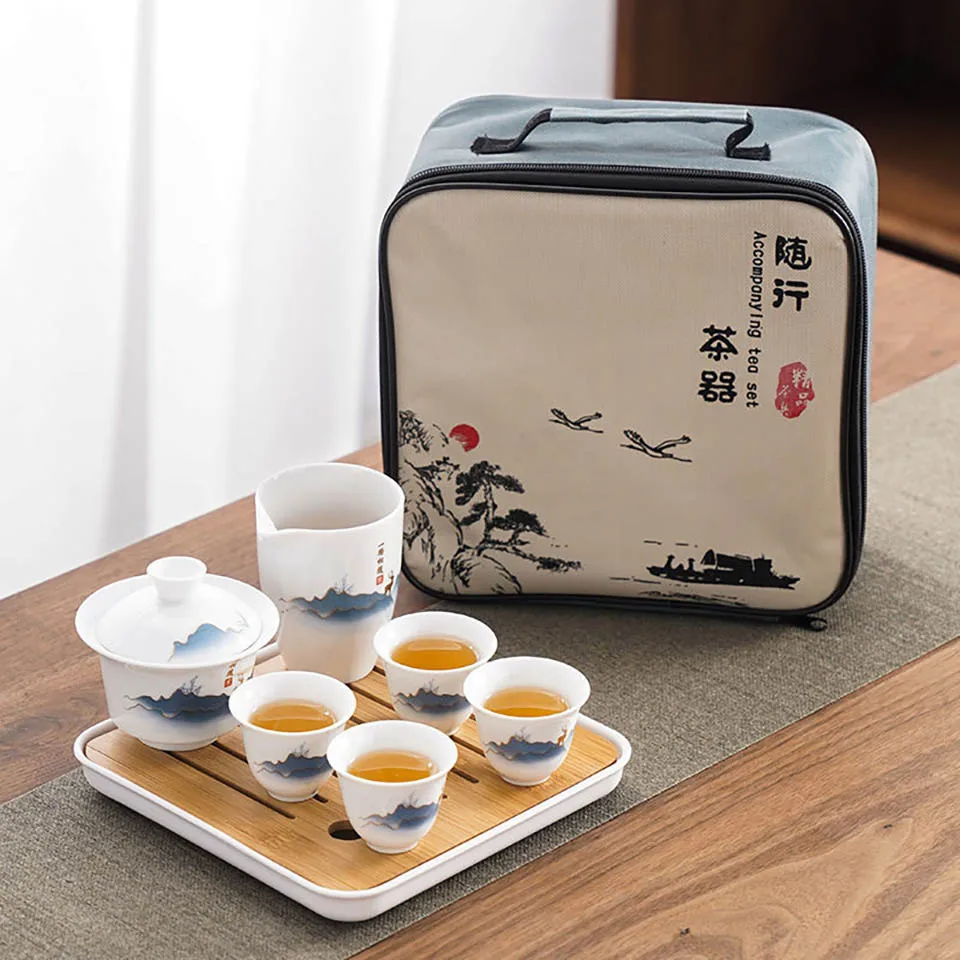Ceramic Chinese Kung Fu Tea Se - огляд і ціна Korean Tea Set