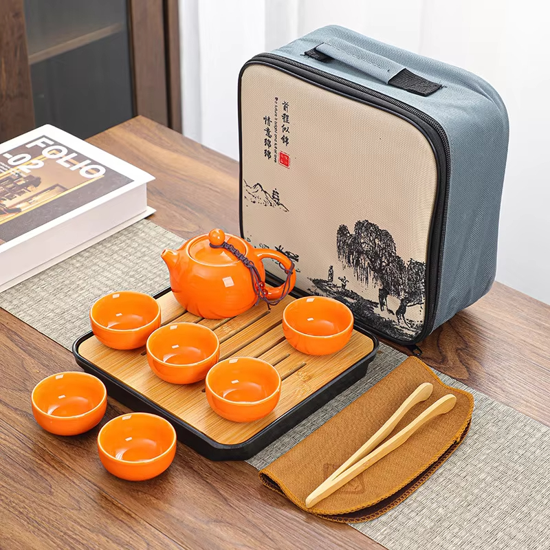 Chinese Kung Fu Travel Set, Ce - огляд і ціна Korean Tea Set