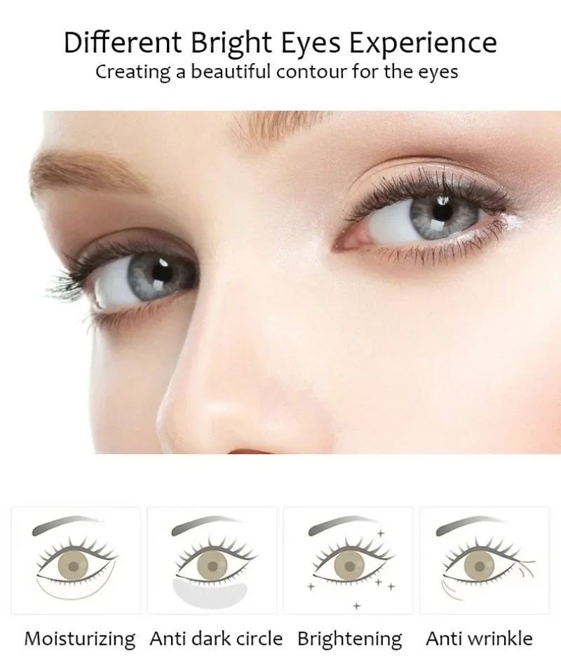 60pcs BIOAQUA Collagen Eye Mas - огляд і ціна Sheet Mask Collagen