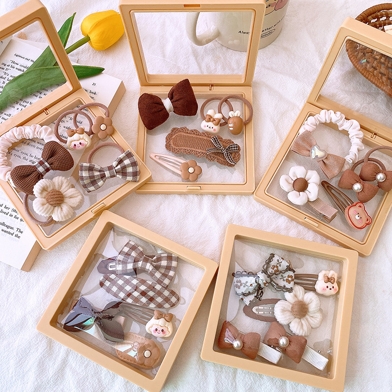 5Pcs Hair Accessory Set Milk T - огляд і ціна Korean Tea Set