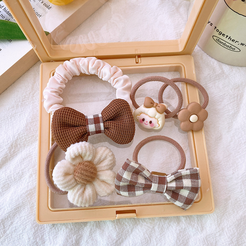 5Pcs Hair Accessory Set Milk T - огляд і ціна Korean Tea Set