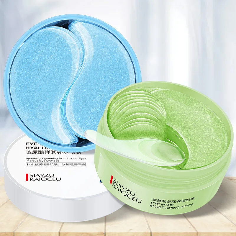60Pcs Hyaluronic Acid Crystal  - огляд і ціна Sheet Mask Collagen