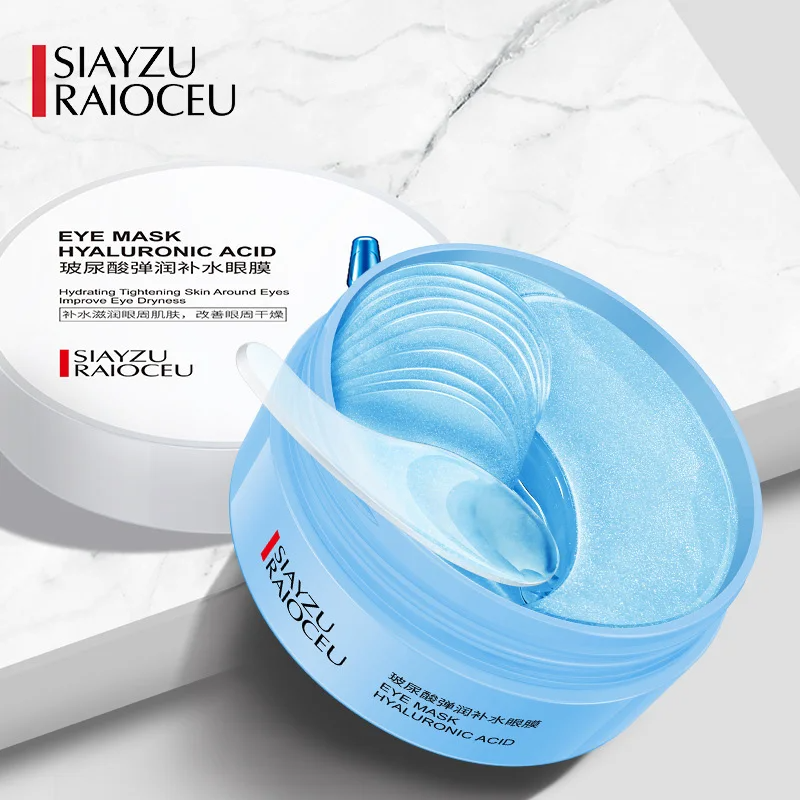 60Pcs Hyaluronic Acid Crystal  - огляд і ціна Sheet Mask Collagen
