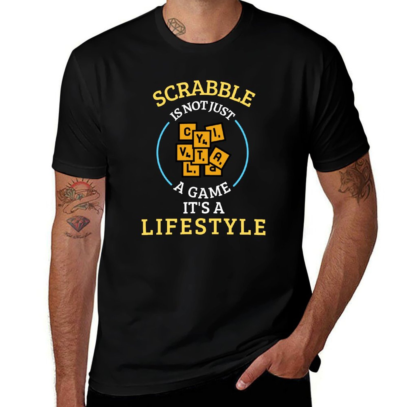 Scrabble is not a game it's a  - огляд і ціна Korean Men Lifestyle