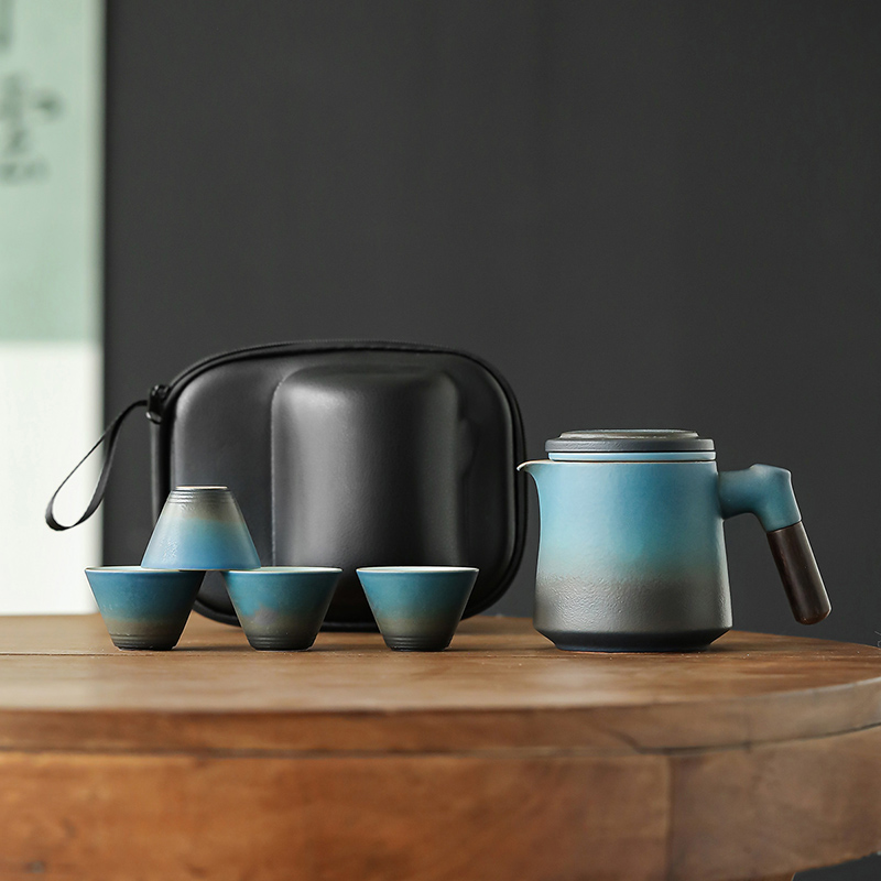 Simple 1 Pot 4 Cups Travel Tea - огляд і ціна Korean Tea Set