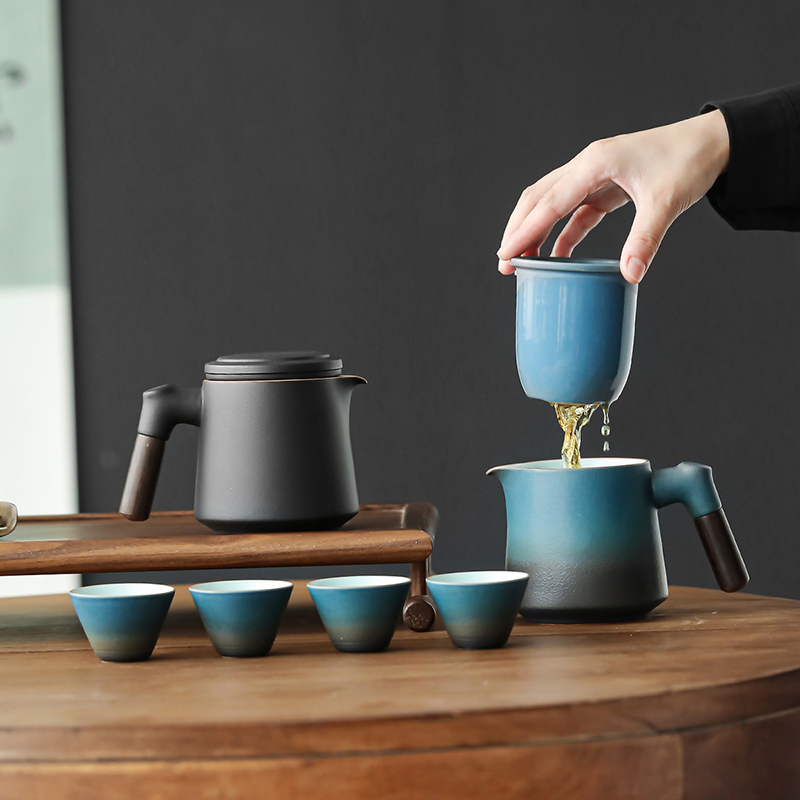 Simple 1 Pot 4 Cups Travel Tea - огляд і ціна Korean Tea Set