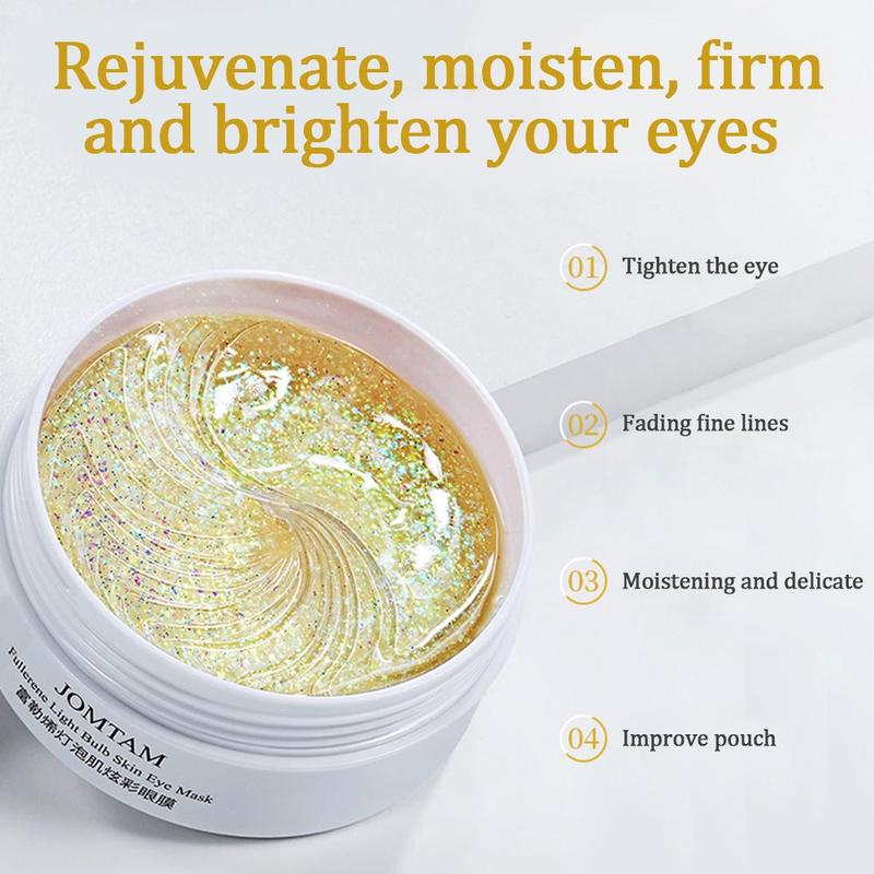 60pcs Crystal Collagen Eye Mas - огляд і ціна Sheet Mask Collagen